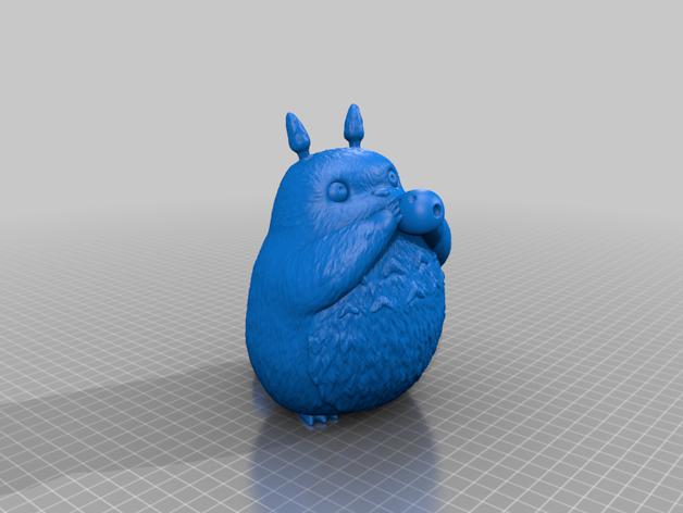 龙猫一家3D打印模型