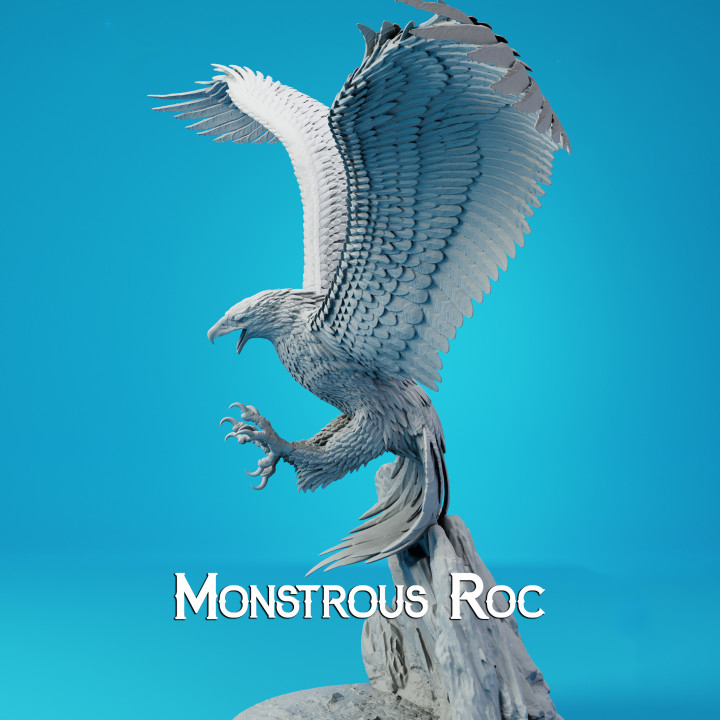 巨鸟大鹏3d打印模型_巨鸟大鹏3d打印模型stl下载_动物