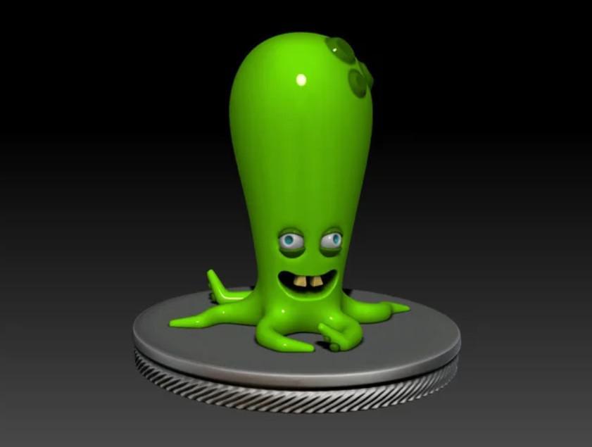 可爱怪物Chubs3D打印模型