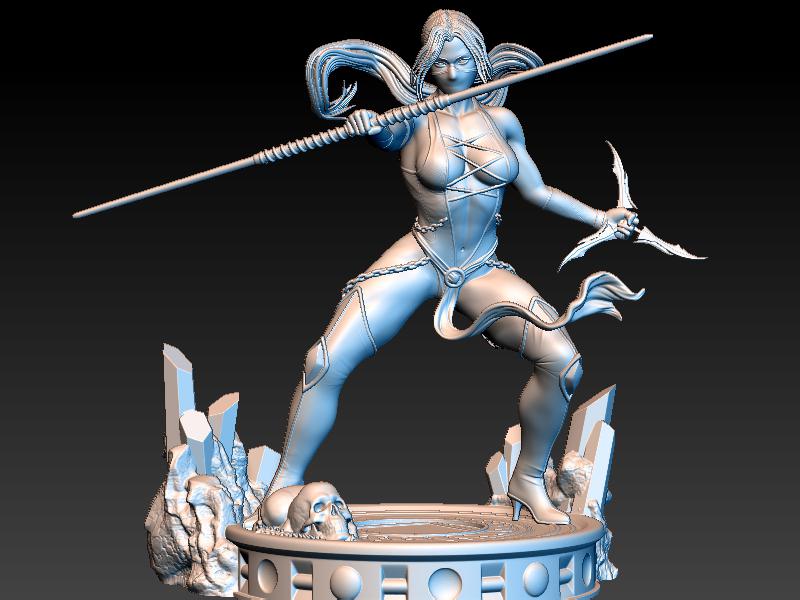真人快打 Mortal Kombat - Jade3D打印模型
