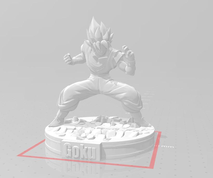 七龙珠Goku悟空3D打印模型