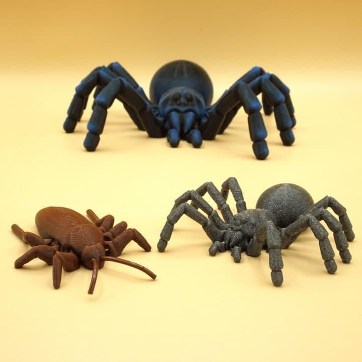 整人的蜘蛛和蟑螂3D打印模型