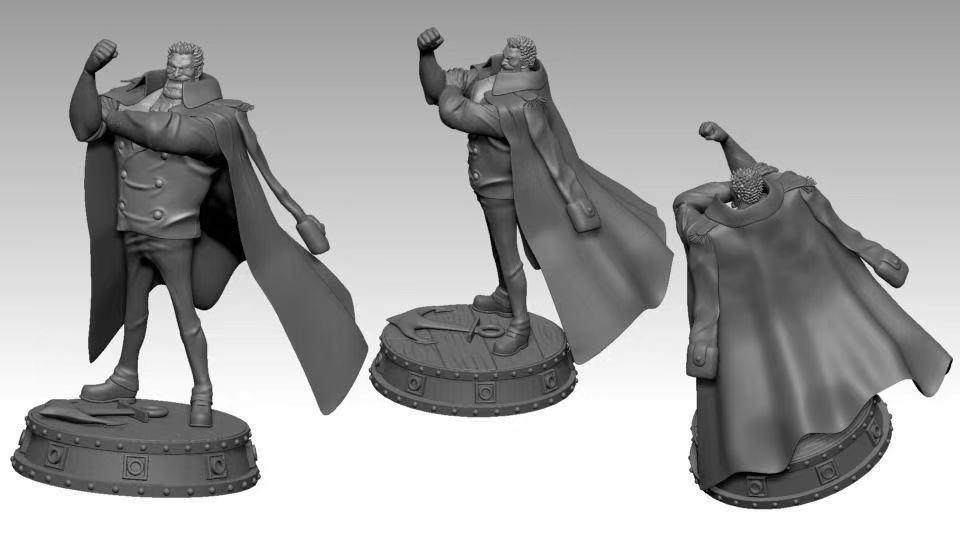 海贼王 卡普3D打印模型