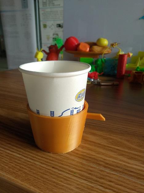 纸杯杯托33D打印模型