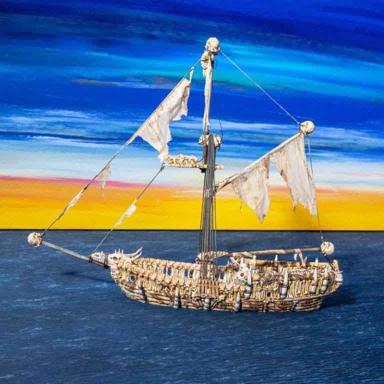 亡灵单桅帆船3D打印模型