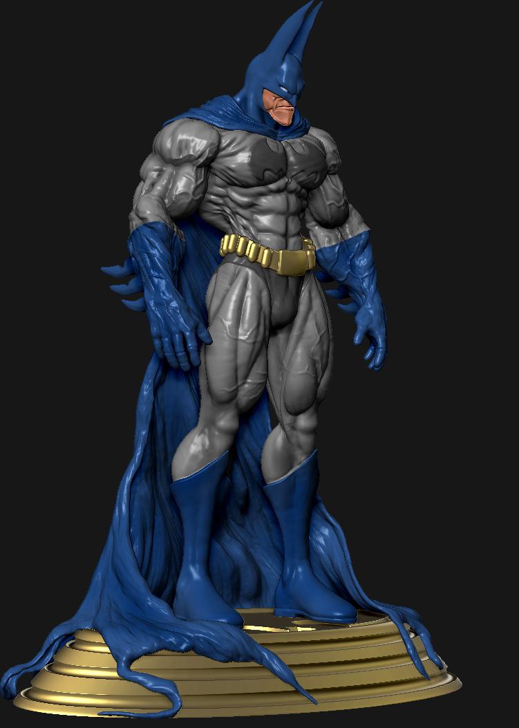  蝙蝠侠经典3D打印模型