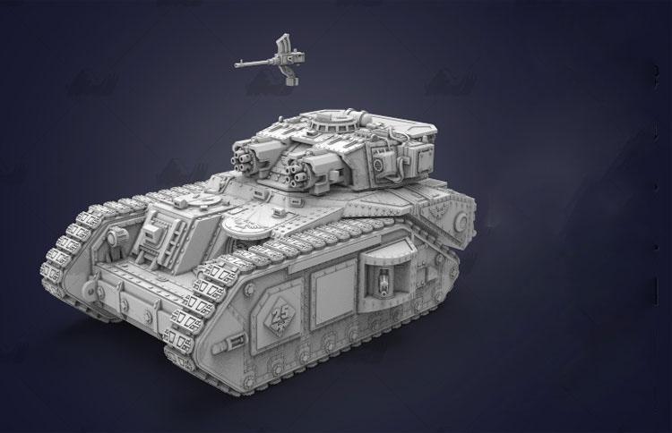 火神重型装甲主战坦克3D打印模型