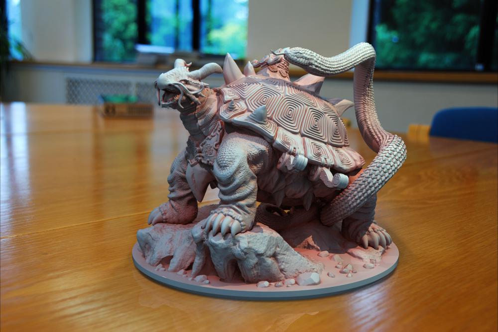 龟蛇 玄武3D打印模型