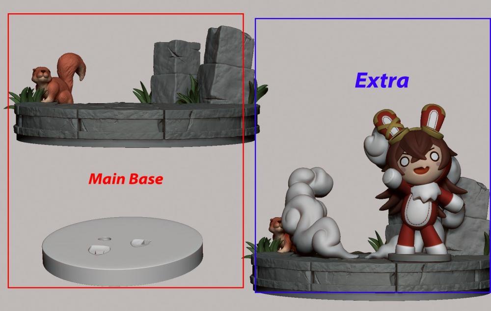 原神 兔兔伯爵3D打印模型