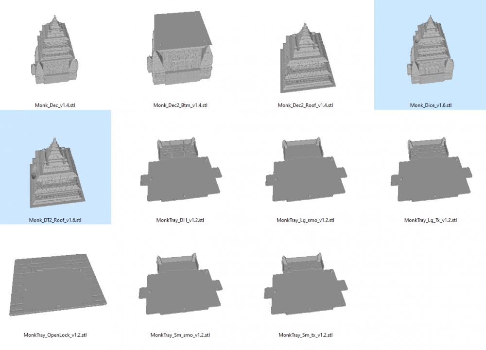 宫殿 中世纪3D打印模型