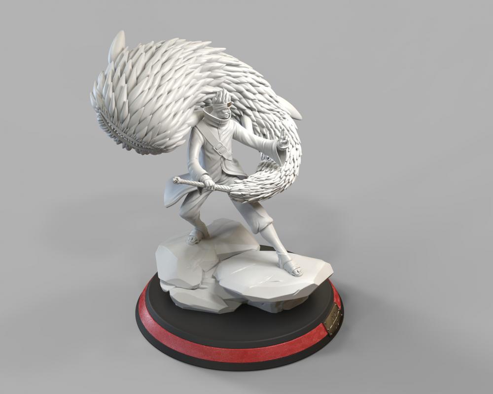 干柿鬼鲛 火影忍者3D打印模型