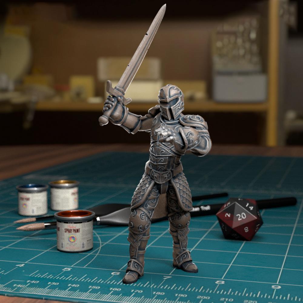 中世纪士兵盔甲3D打印模型