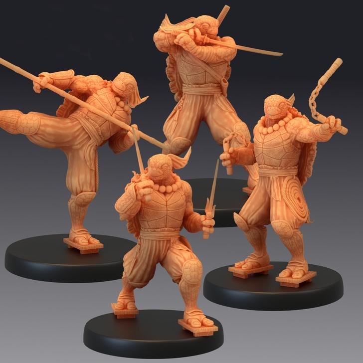 中国神话西游记-龟妖3D打印模型
