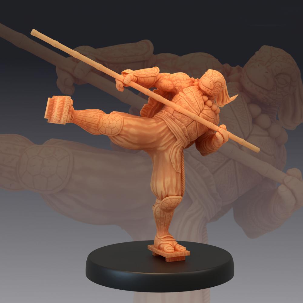 中国神话西游记-龟妖3D打印模型