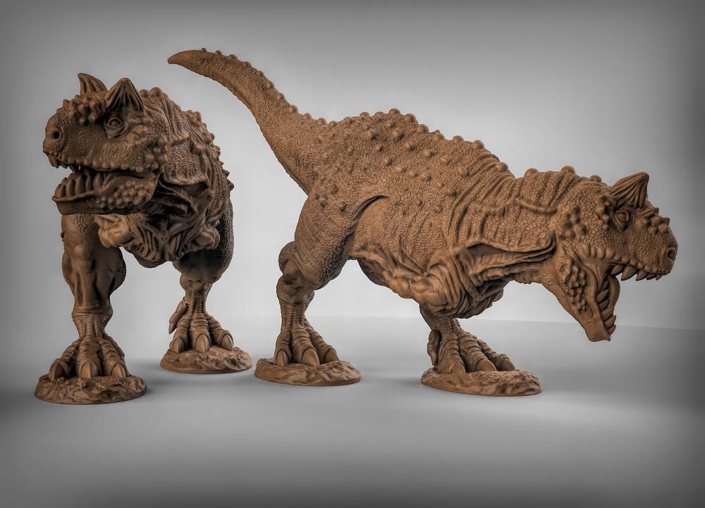 食肉牛龙3D打印模型