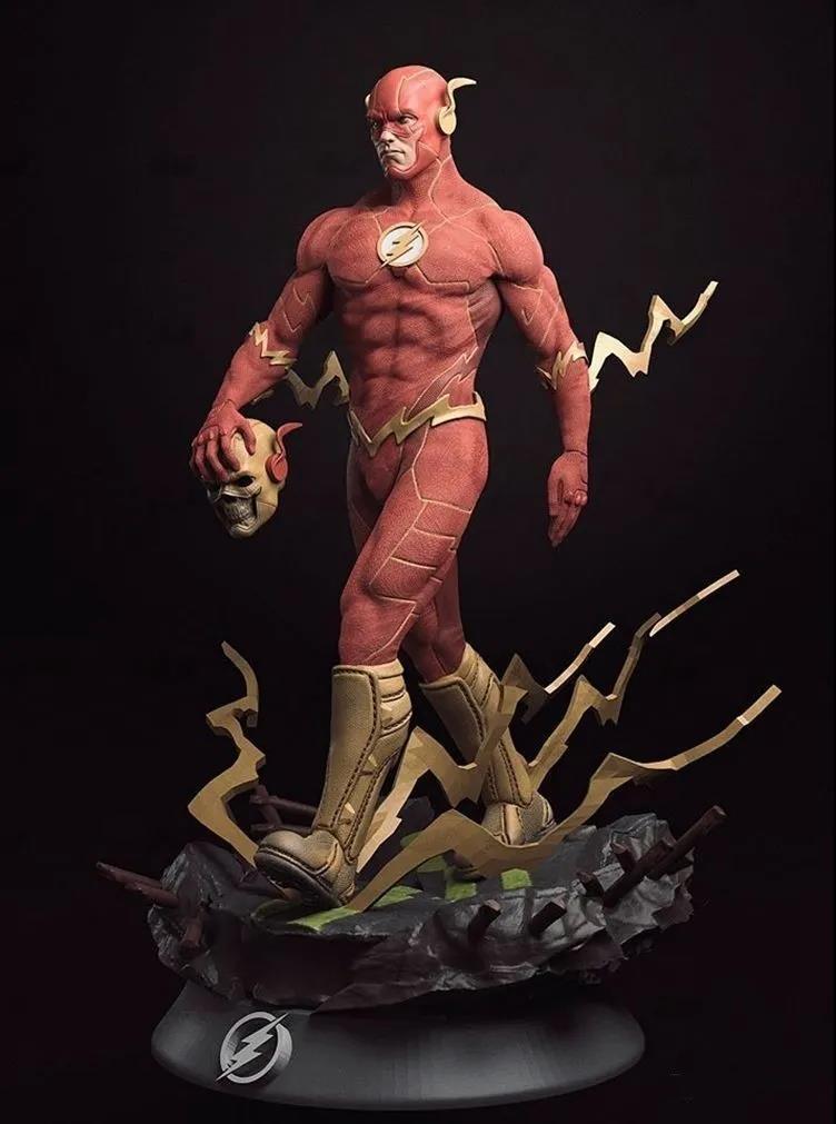 【DC英雄】 闪电侠地台版3D打印模型