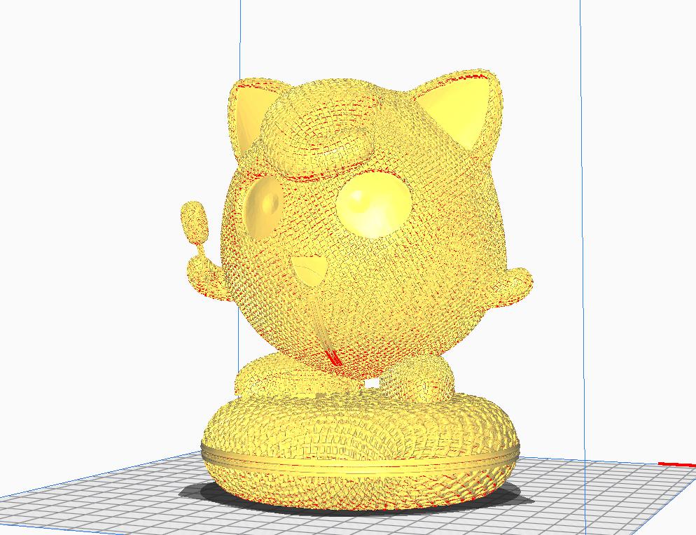 胖丁3D打印模型