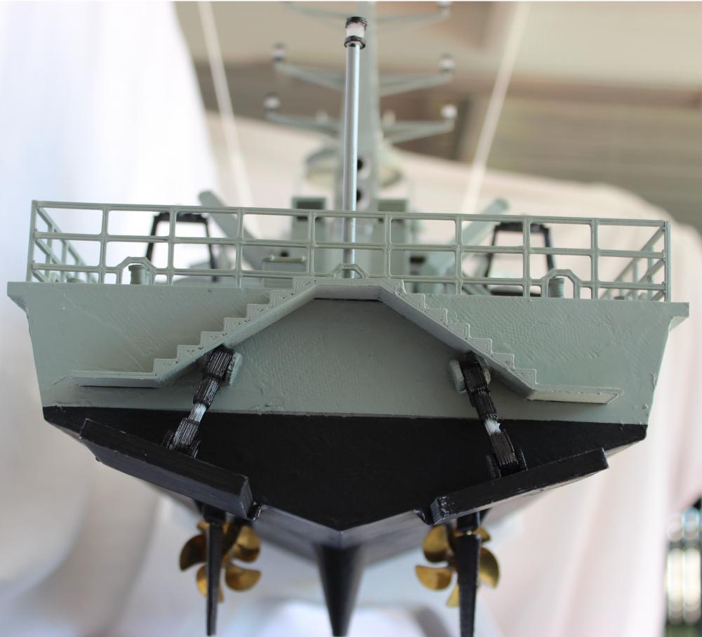 【军事模型】巡逻舰3D打印模型