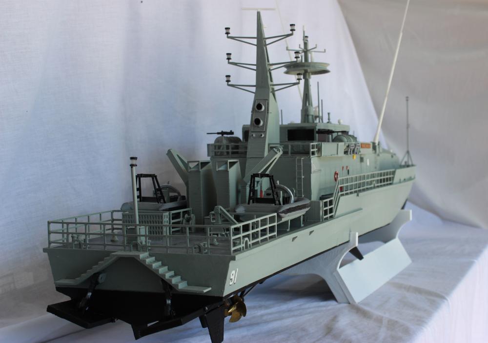 【军事模型】巡逻舰3D打印模型