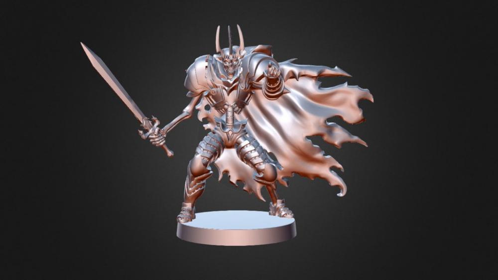 亡灵骷髅战士3D打印模型