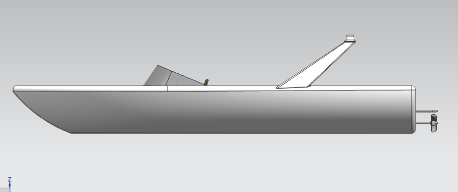 豪华游艇3D打印模型