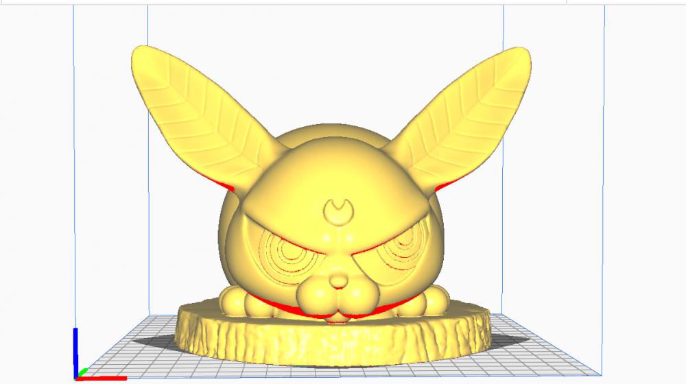 催眠兔3D打印模型