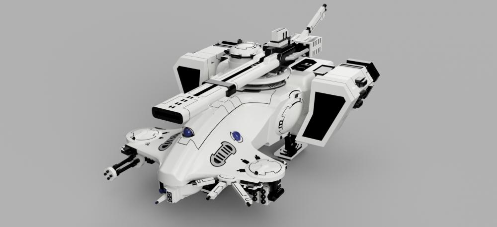 锤头炮舰 高达3D打印模型