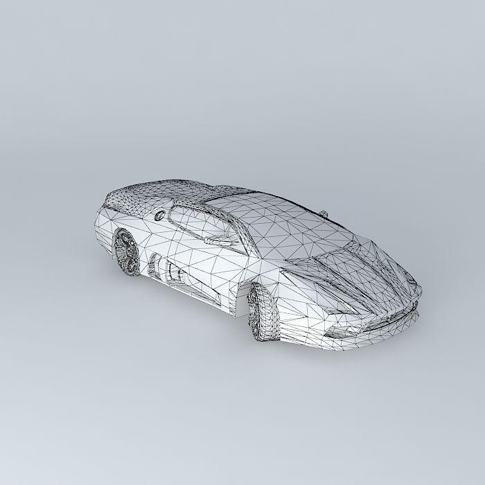 特里布拉迪兹 跑车3D打印模型