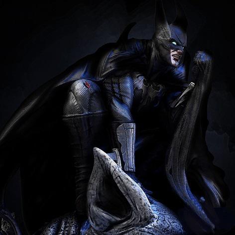 蝙蝠侠 雕像3D打印模型