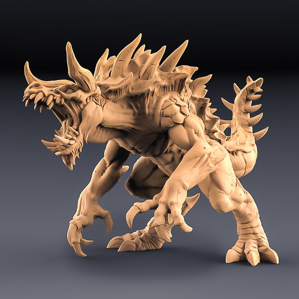 恶魔之王 巴尔兹罗丹3D打印模型