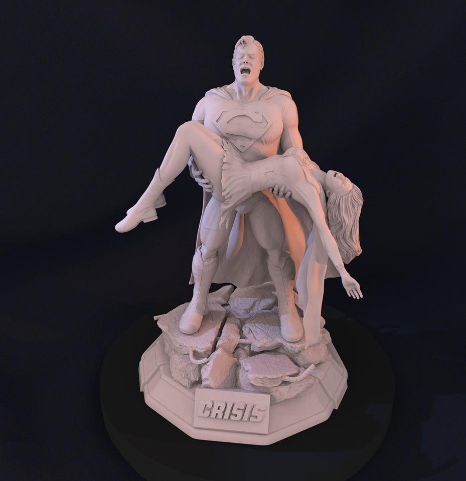 超人危机3D打印模型