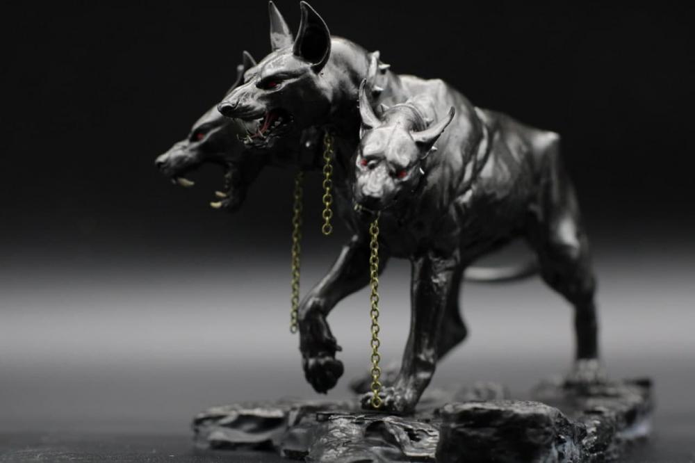 地狱三头犬3D打印模型