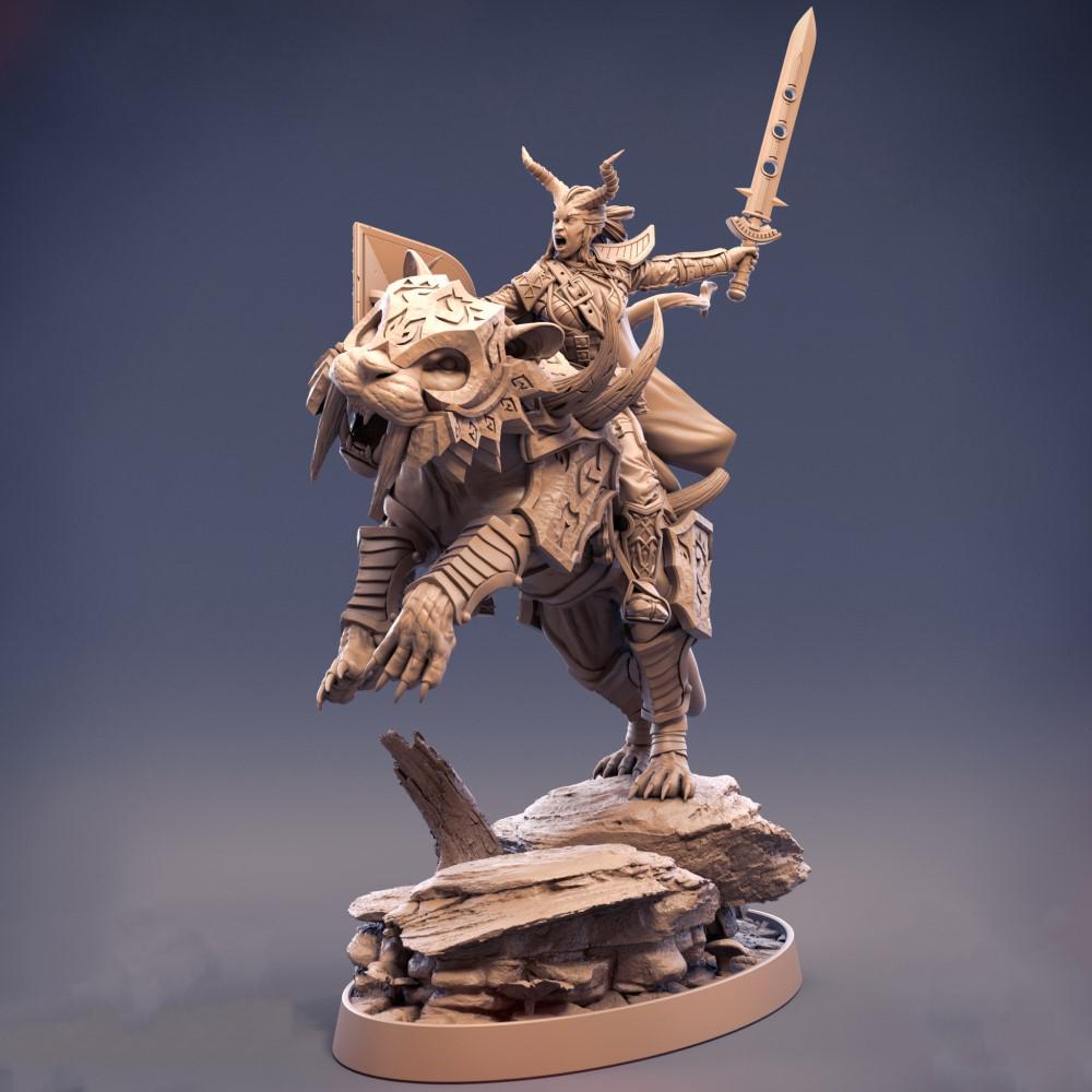 黎明系列 黑豹上战士3D打印模型