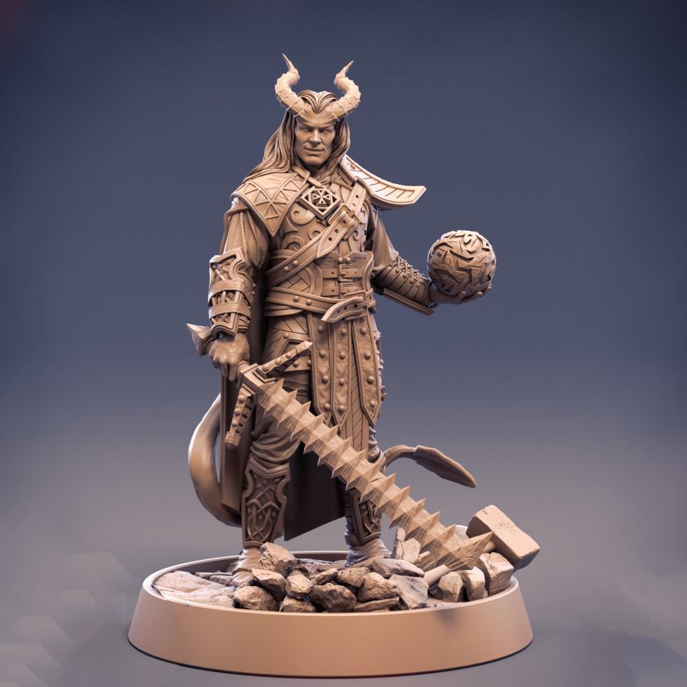 黎明系列 恶魔剑士3D打印模型