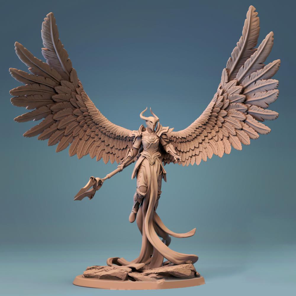 天使战士3D打印模型
