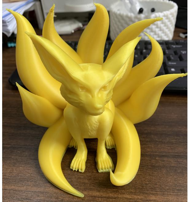 九尾狐3D打印模型