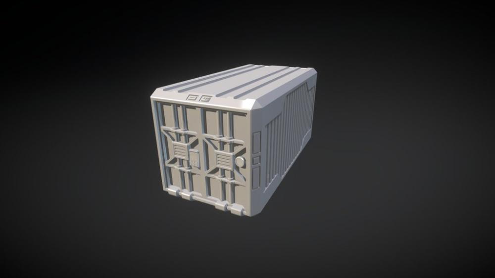 集装箱3D打印模型