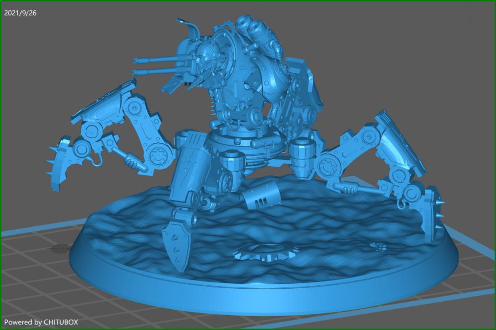 战锤40k机械教3D打印模型
