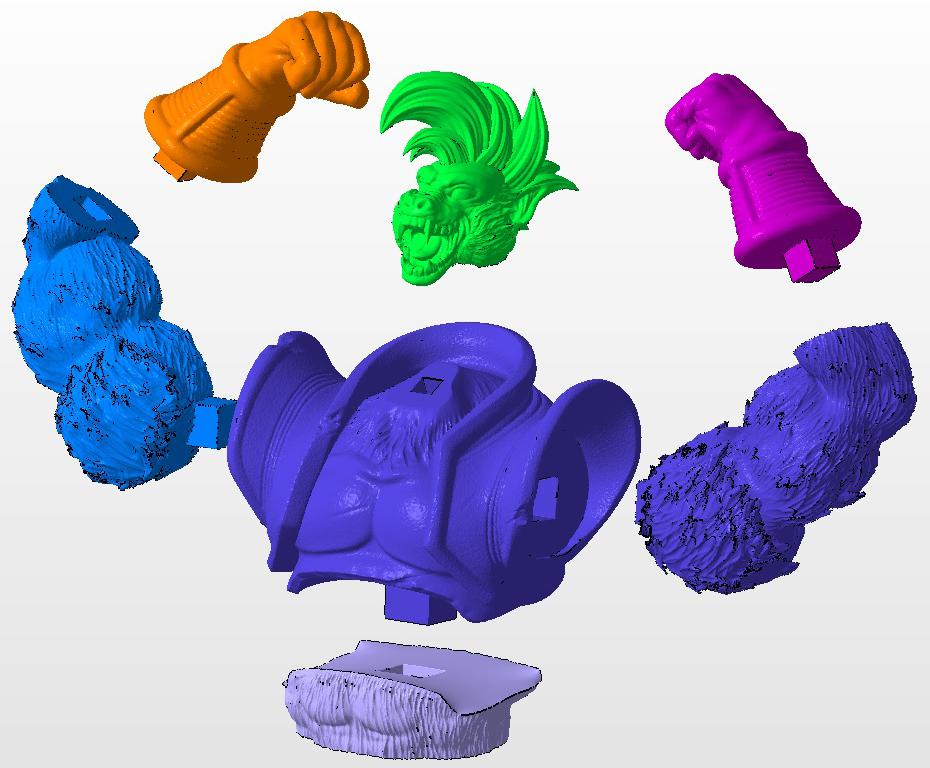 贝比 贝吉塔3D打印模型
