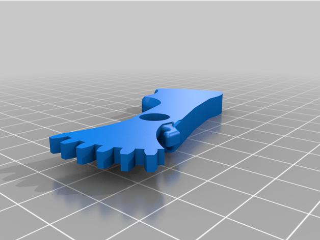 DIY按压风扇3D打印模型