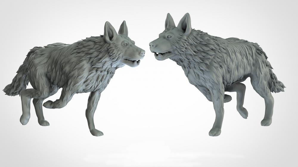 动物系列 犬3D打印模型
