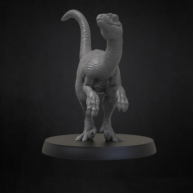 恐龙 伶盗龙3D打印模型