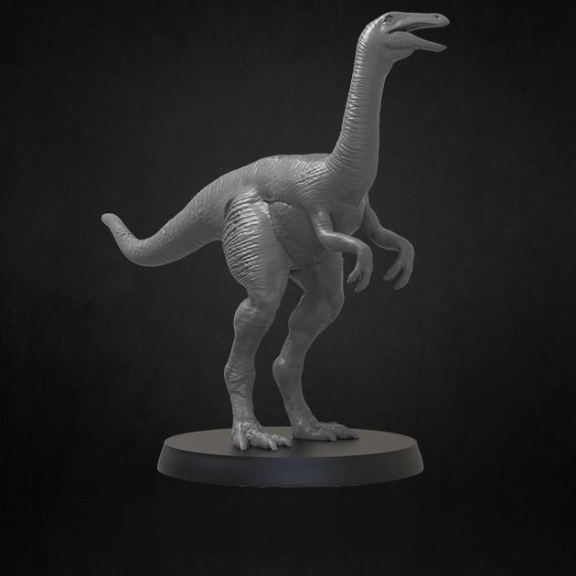 恐龙 似鸡龙3D打印模型