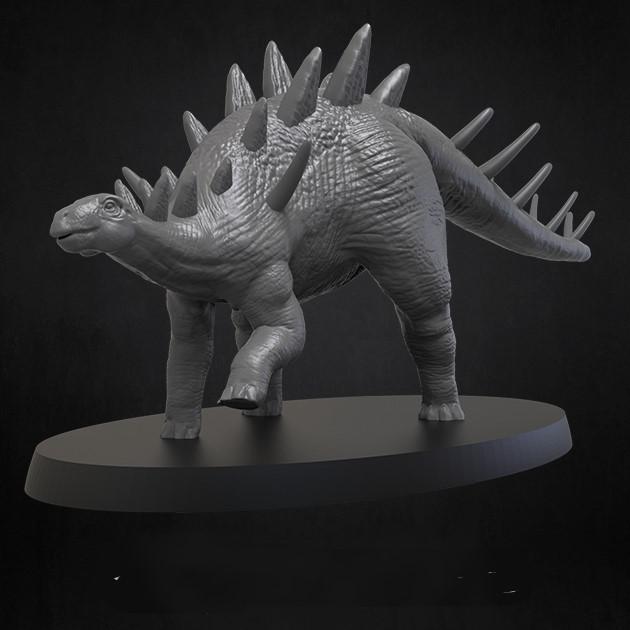 恐龙 钉状龙3D打印模型