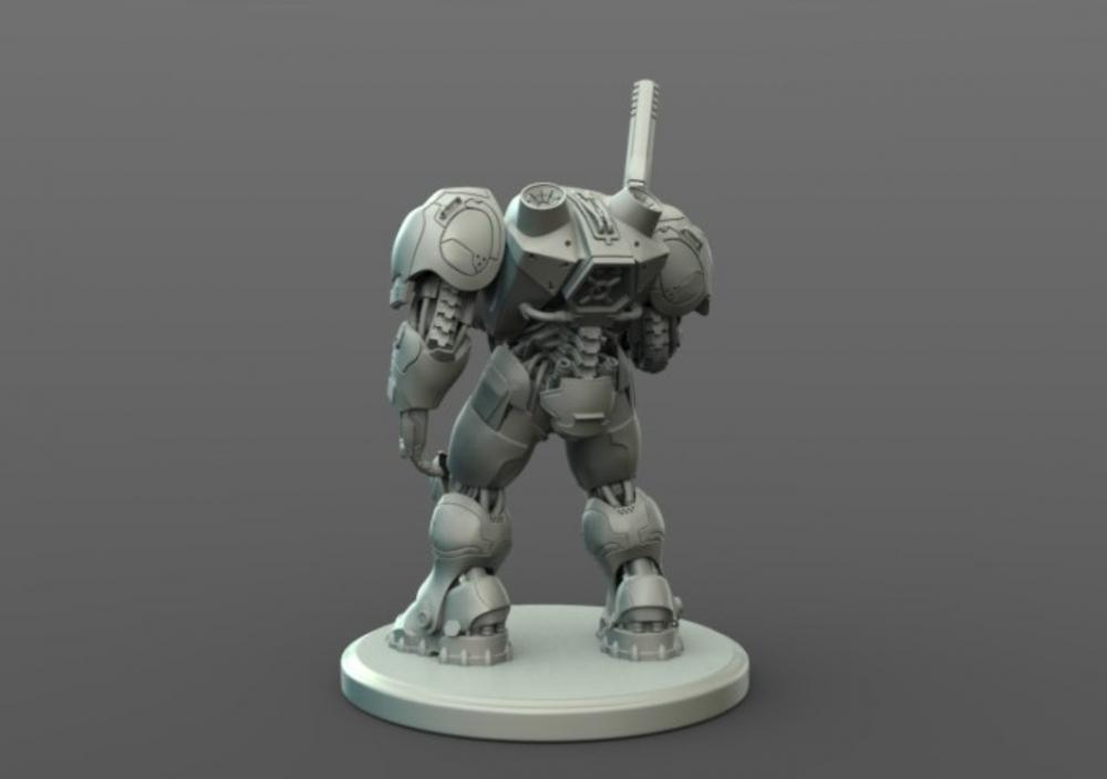 星际争霸机枪兵3D打印模型