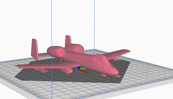 疣猪战斗机3D打印模型