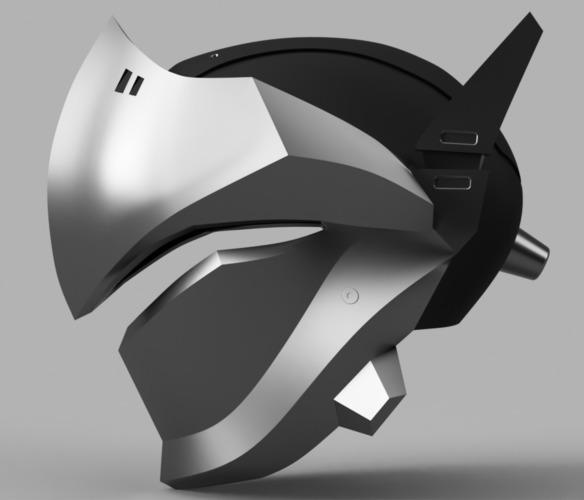 源氏物语头盔(守望先锋)3D打印模型