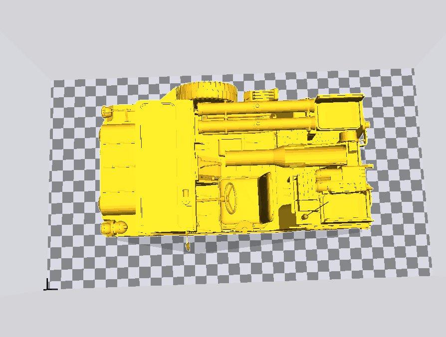 老式军用吉普车3D打印模型