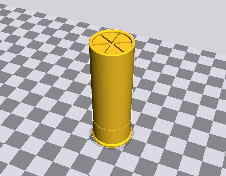 20毫米散弹3D打印模型