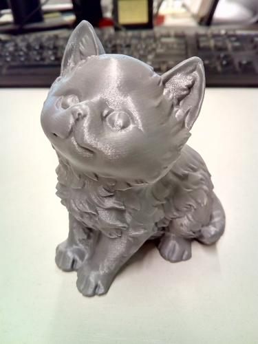 小猫咪3D打印模型